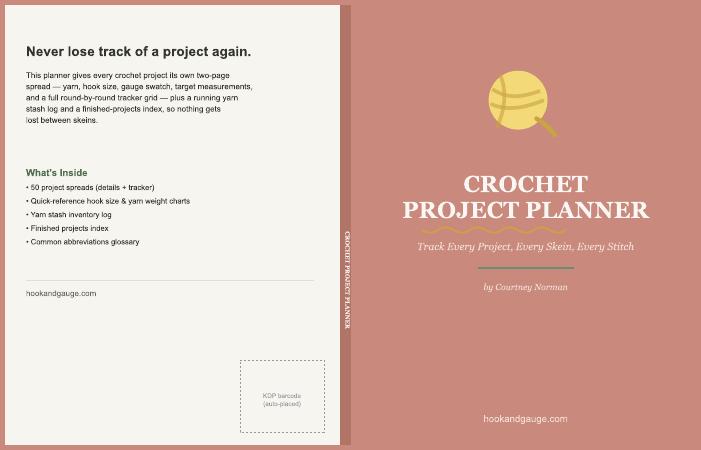 Crochet Project Planner cover